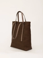 сумка большая через плечо шоппер тканевый