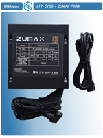 Внешний корпус для видеокарты Wikingoo L17-C100 + ZUMAX 750W, EGPU. Thunderbolt 3/4.
