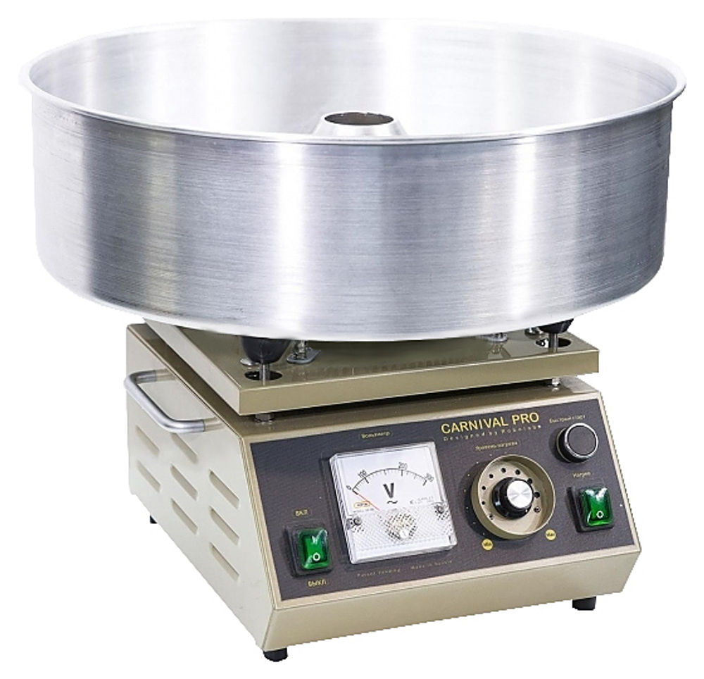 Аппараты для производства сахарной ваты профессиональные с вертикальной подачей