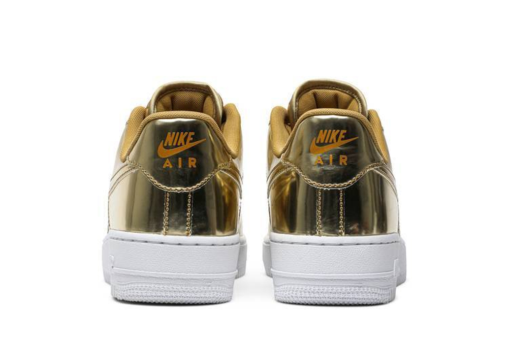 Кроссовки Nike Air Force 1 Low Sp "Liquid Metal" (Женская размерная сетка)