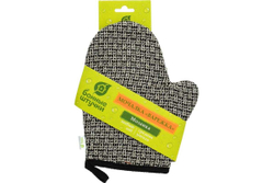 Мочалка варежка, "Мозаика", 18х22 см, medium/soft, для бани и сауны "Банные штучки"/ 30