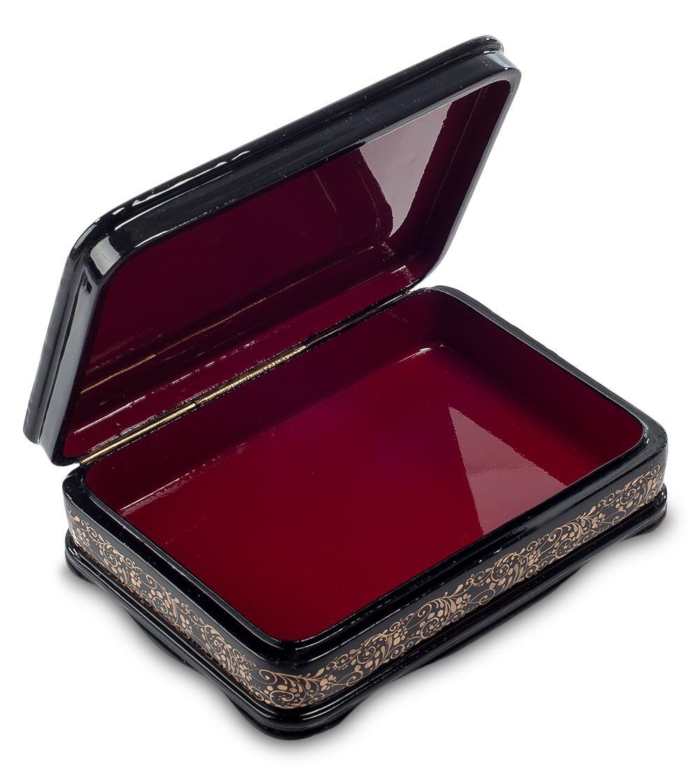 Народные промыслы ШК-55/ 30 Шкатулка «Пейзаж» исп. Белова