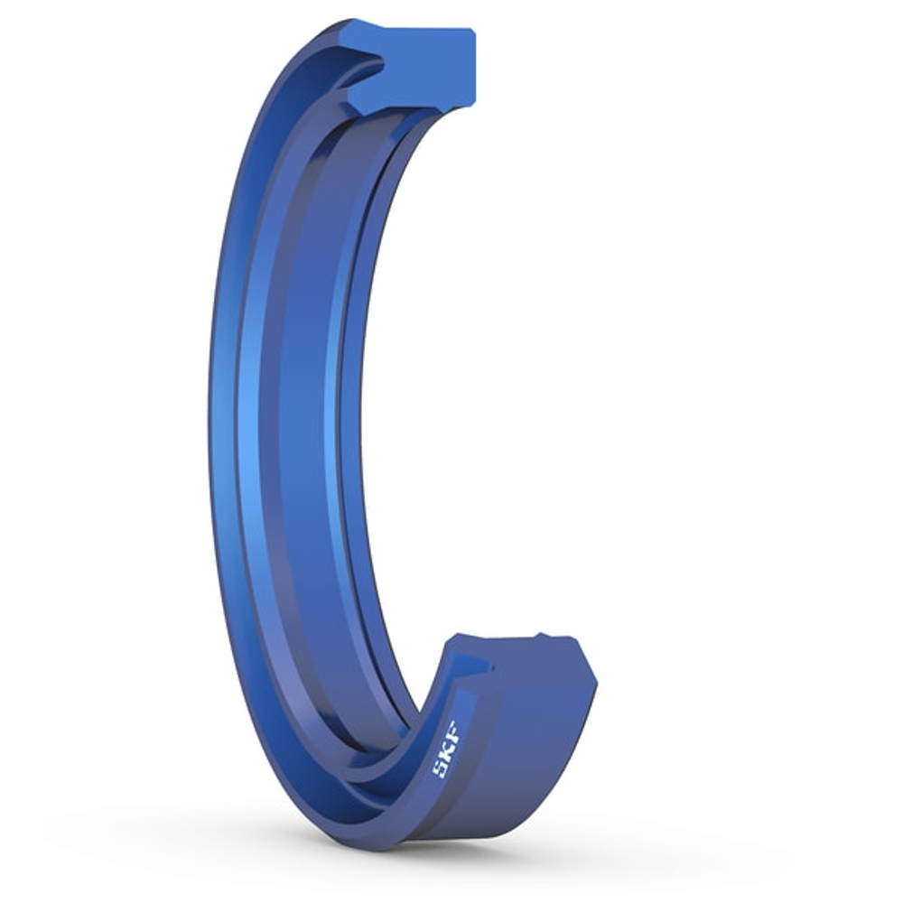 Гидравлическое U-образное уплотнение штока с вогнутой задней частью (bump-heel) SIL 30X40X8