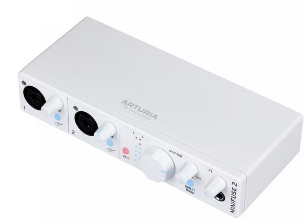Аудиоинтерфейс  Arturia MiniFuse 2 White