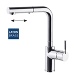 СНЯТ Смеситель для кухни с выдвижной лейкой ATICA 751901H1