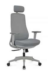 Кресло Miro 6249A-HS Серый пластик/Серый