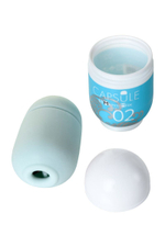 Мастурбатор Men sMax Capsule 02 - SAZANAMI (Цвет: голубой)