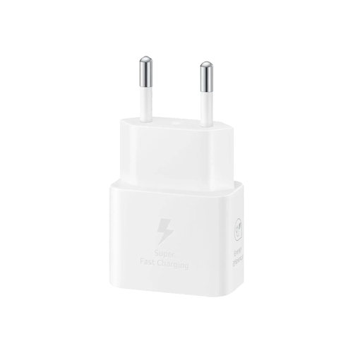 Сетевое зарядное устройство Samsung EP-T2510, USB-C + кабель Type-C, 25W, White (Белый)