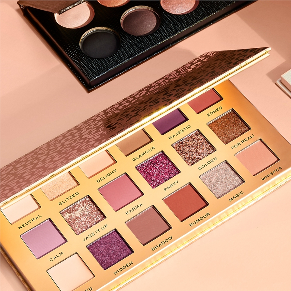 Revolution PRO New Neutral - Палетка теней для век: палетка теней для век оттенок New Neutral, 18 g