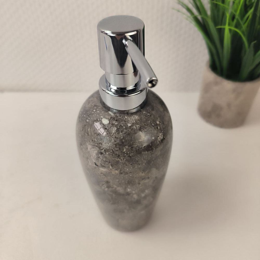 Дозатор для мыла из мрамора Grey DM-63963 (76)