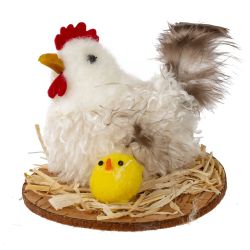 GAEM Фигурка декоративная "Курица" (блок 12шт), L8 W8 H6 см, 3в.
