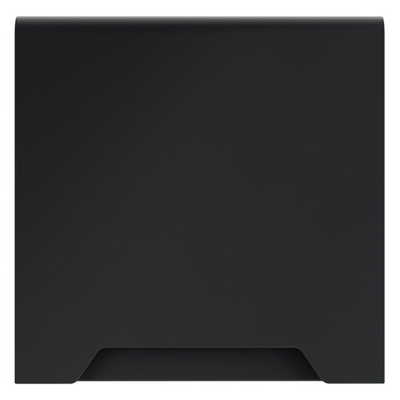 Накладка для розетки с заземлением, защитными шторками и крышкой, S70 (графит)