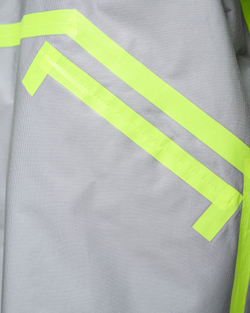 UNDERCOVER КУРТКА ЧЕРНАЯ ДВУСТОРОННЯЯ ИЗ НЕЙЛОНА CHAOS