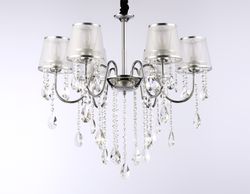 Ambrella Подвесная люстра с абажурами и хрусталем Traditional TR4588