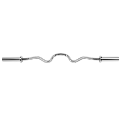 Гриф олимпийский BRONZE GYM W-образный с замками