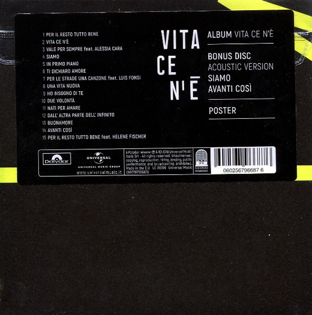 Eros Ramazzotti / Vita Ce N'e (Deluxe Edition)(2CD)