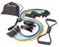 Резиновый трубчатый эспандер Kylin Sport 100 с пятью жгутами