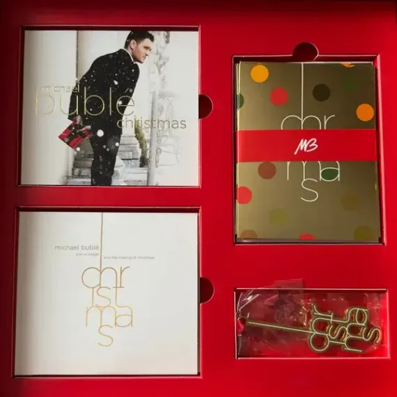 Michael Buble – Christmas (10th Anniversary Signed Super Deluxe Box Set) LP, CD, DVD