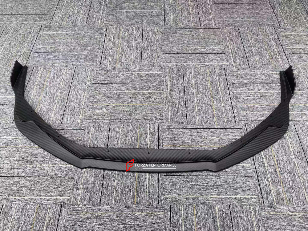 Карбоновая губа переднего бампера для Lamborghini Huracan STO LP640 2021+ Ламборгини Хуракан