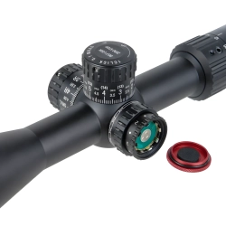 Прицел оптический Veber Wolf Alfa 5-20x50 SF TR1 с большой винтовкой и колпачком