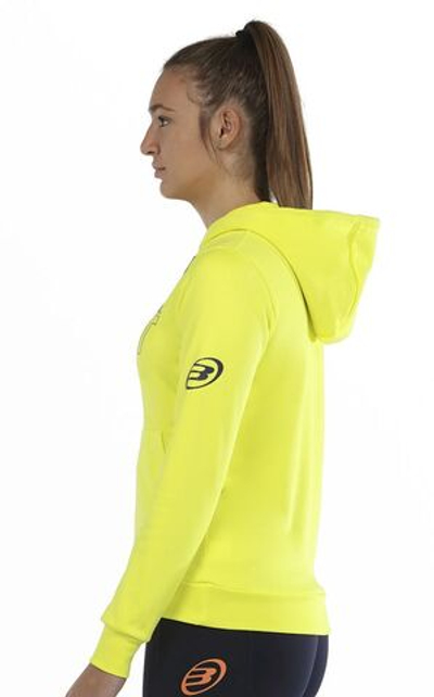 Женская Кофта теннисная Bullpadel Yopal Sweatshirt Woman - amarillo azufre fluor