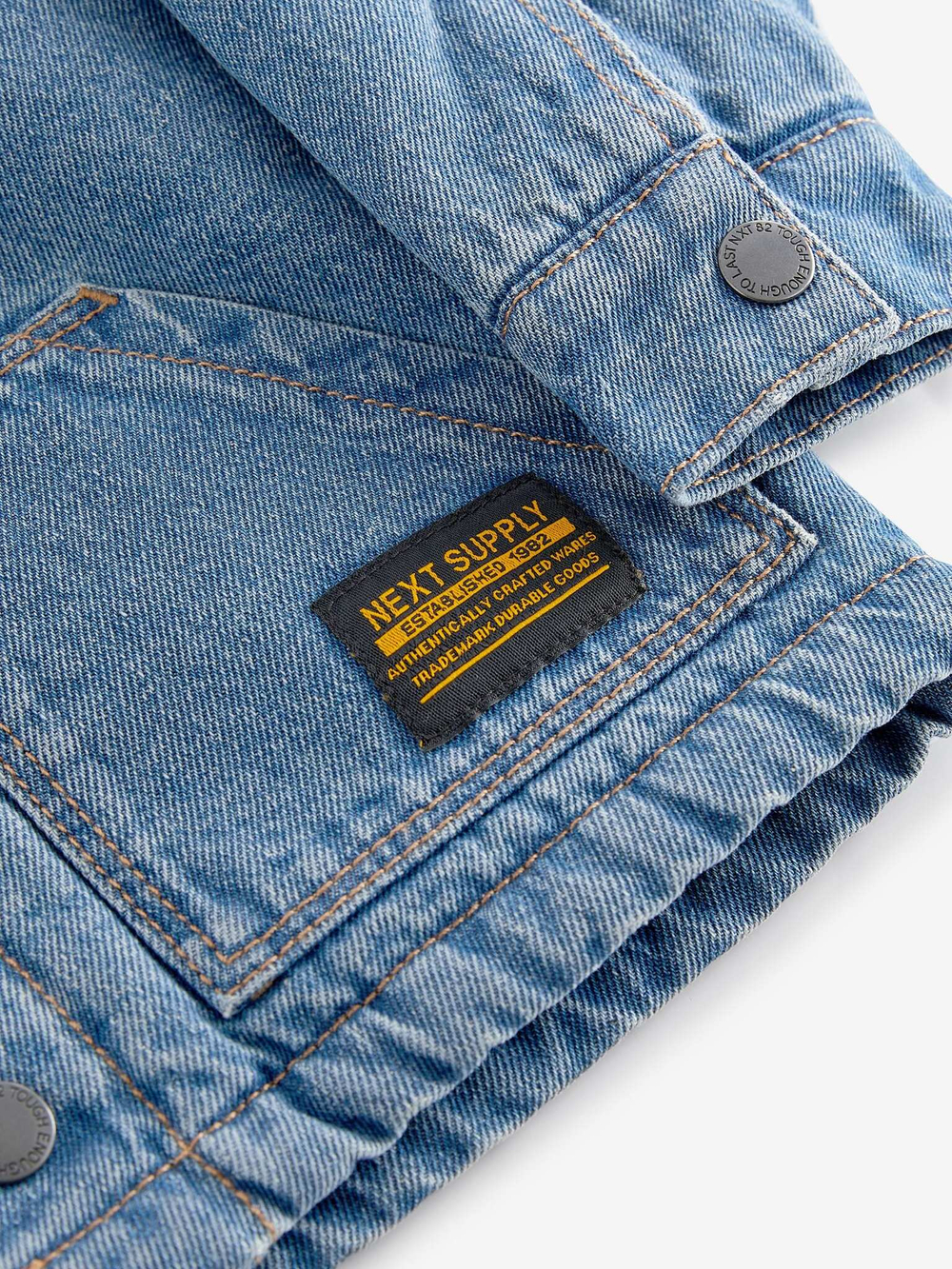 Куртка джинсовая для мальчика Next N05-738, Синий