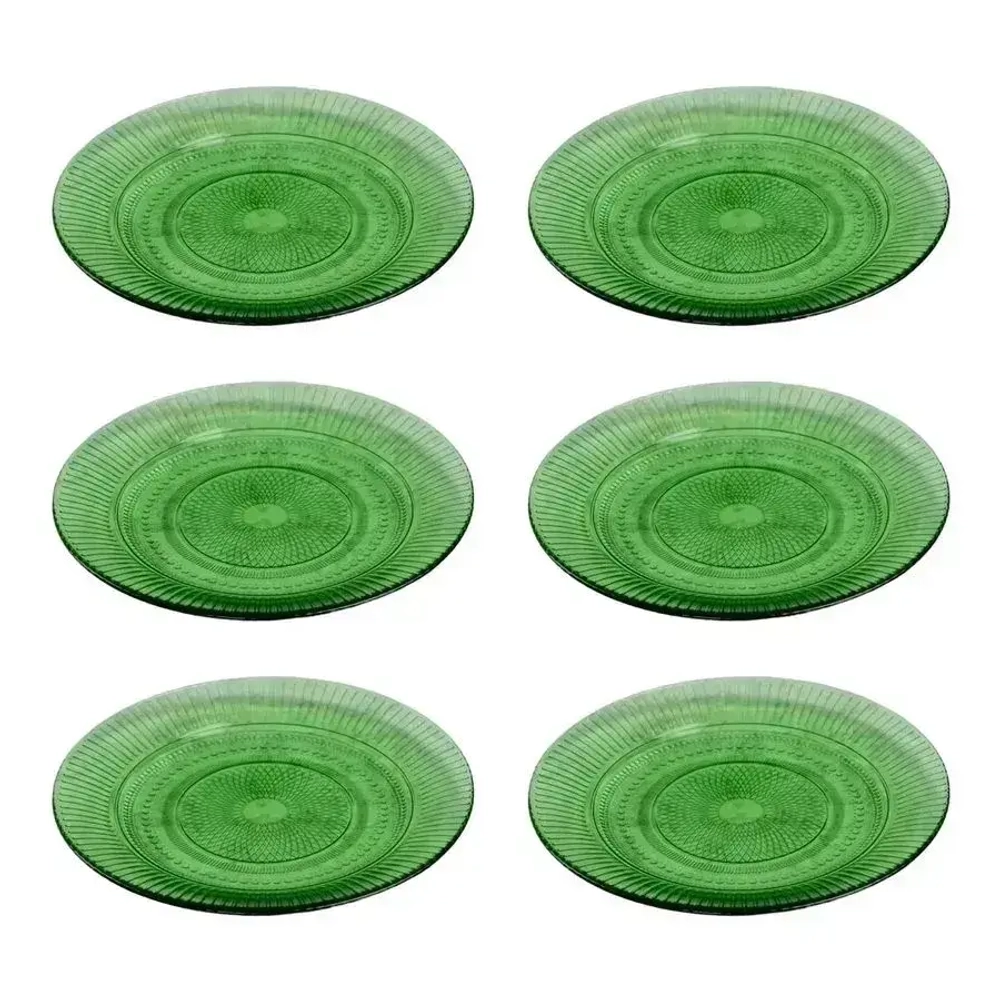 Набор тарелок десертных LUMINARC Луиз 6шт 19см шартрез