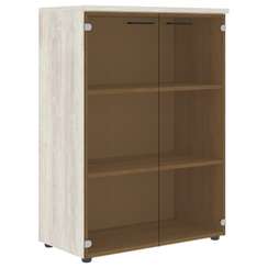 Шкаф со стеклянными дверьми и топом XMC 85.2 856х432х1190 XTEN