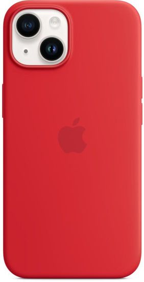Чехол Apple MagSafe для iPhone 14 Plus, силикон, (PRODUCT)RED