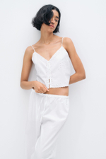 Пижама из хлопка broderie anglaise