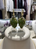 Серьги С-23 Пасха клубника P.J. MURANO