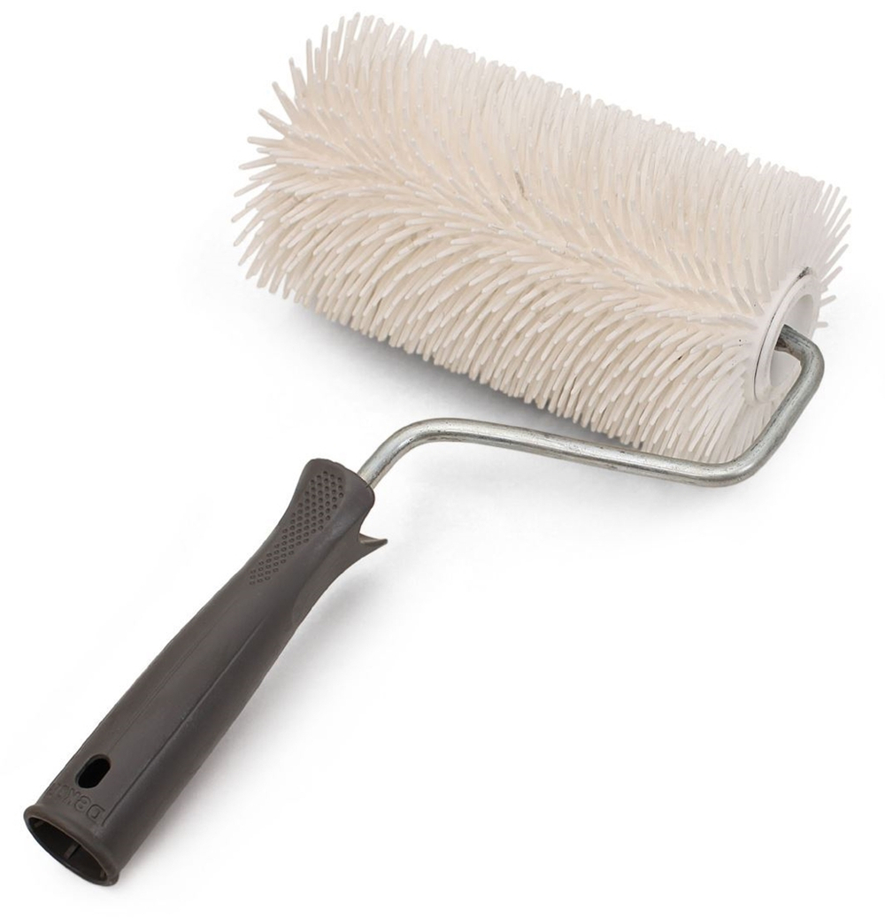 Валик игольчатый 200 мм с ручкой для эпоксидных растворов Dekor 1223