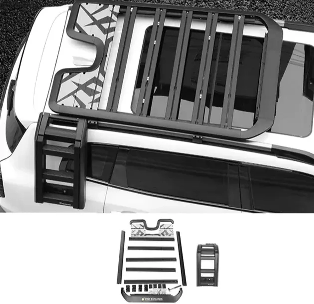 Платформа на крышу Arcane Warrior для HAVAL DARGO 2020-2024+ Хавал Хавейл Дарго органайзер багажник крышу