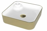 Раковина накладная Bien Flame 42,5 FALG04302FD1G2000 золото