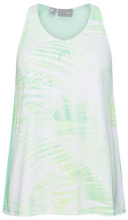 Женский топ теннисный Head Agility Tech Tank Top - Мятный