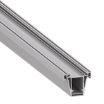 Встраиваемый алюминиевый профиль 3в1 под натяжной потолок,  75х82, 5х2000. Цвет:Серебро, Серия:DN8ALE