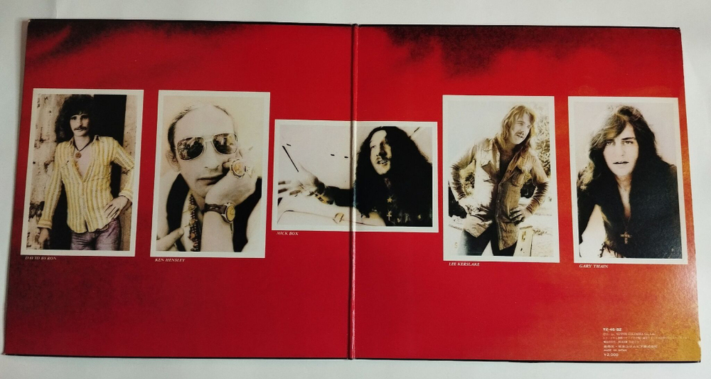 Винтажная виниловая пластинка LP Uriah Heep Sweet Freedom (Japan 1973) (No Obi)