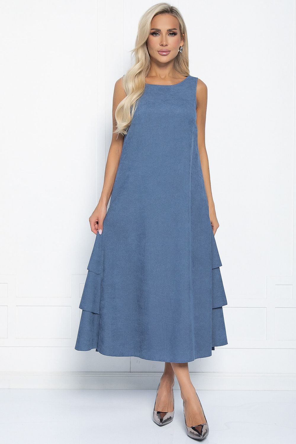 Платье Тернеция (синее) П11102 LT Collection