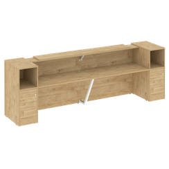 Onix Ресепшн O.R-K-11 Тиквуд Светлый 3624*766*1187