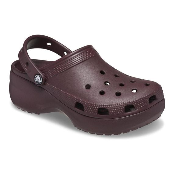 Crocs Classic Platform Clog 'Chestnut Brown'