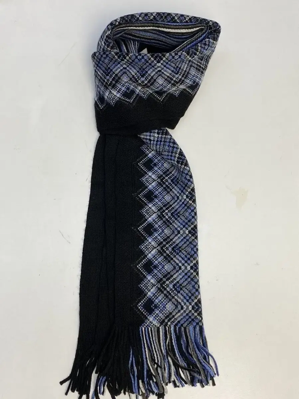Шарф вязанный