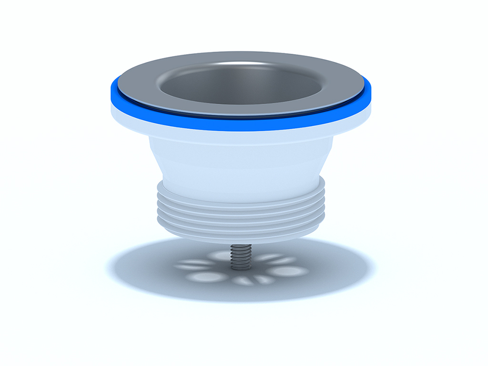 Выпуск 1 1/2 " с нержавеющейсеткой