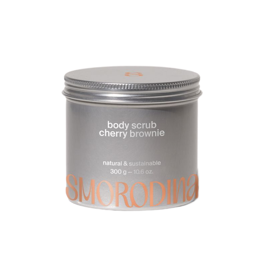 Скраб-желе сахарно-соляной «Вишневый брауни»  Smorodina, 300гр