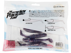 Виброхвосты LJ 3D Series Zander Paddle Tail 4.0in (10.00)/Z10 5шт.