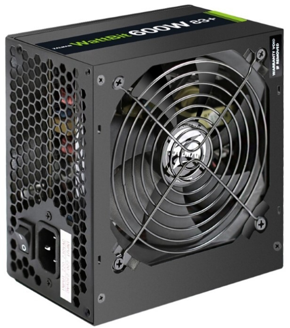 Блок питания ATX Zalman ZM600-WATTBIT (XE II)