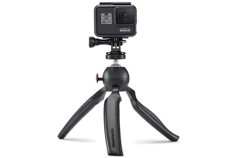 Штатив Manfrotto MTPIXIPLUS-GY Pixi Plus настольный с головкой (серый)