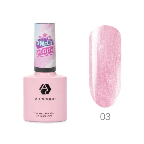 Топ перламутровый ADRICOCO SWEET TOP №3