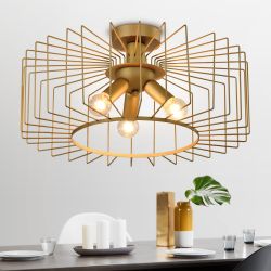 Люстра Rivoli Wilhelmina 4018-213 3 х Е27 40 Вт лофт - кантри уценка | Лофт-Кантри