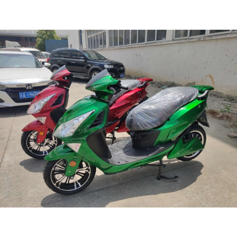 Электроскутер GreenCamel Cruize, 72V 3000W R13 быстросъём зеленый