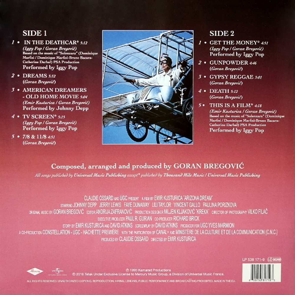 Soundtrack / Goran Bregovic: Arizona Dream (LP)